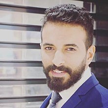Portrait of author Ahmed Al Hamdan